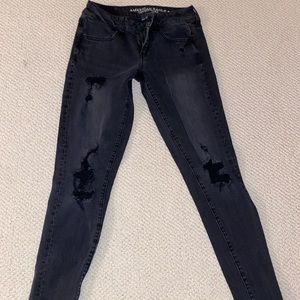 Black American Eagle jeans